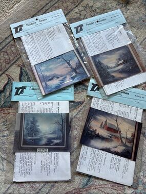 NWT How to Paint Follow Along Instructional Packets